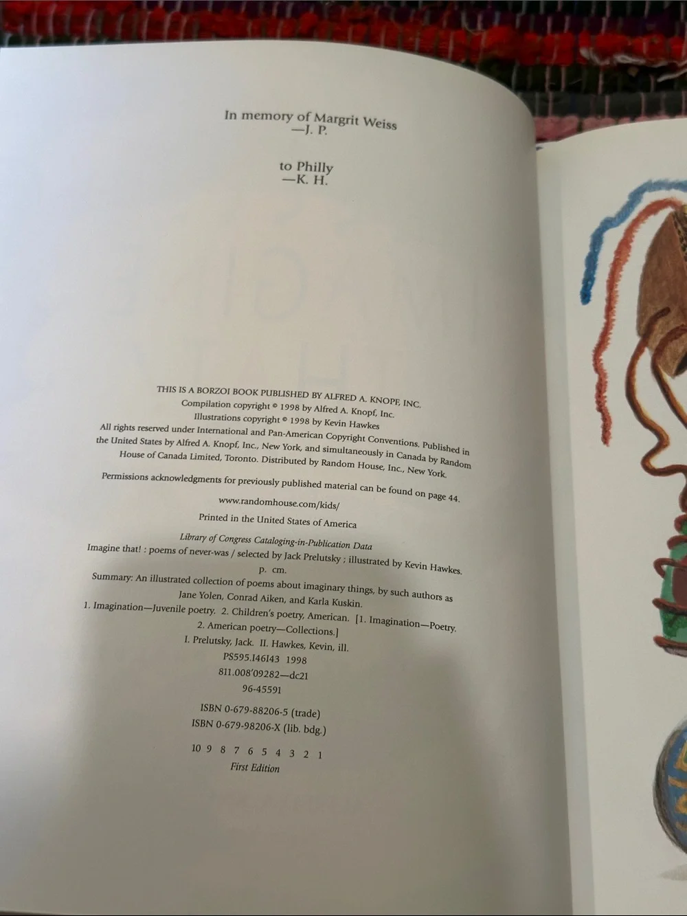 Imagine That! Poems of Never-Was Hardcover